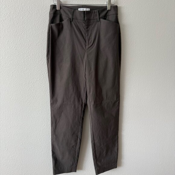 Nine West Dark Gray Slim Ankle Cotton Blend Stretchy Size 6 - Picture 6 of 8